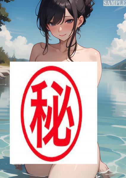 A4サイズ （高画質）ポスター オリジナル アニメ キャラ 同人 水着