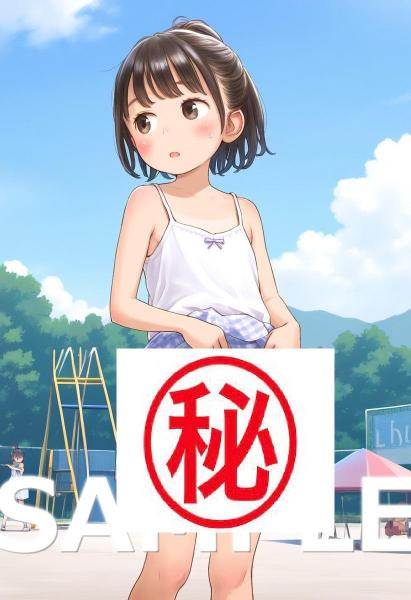 A4サイズ （高画質）ポスター オリジナル アニメ キャラ 同人 水着