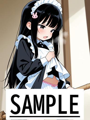 A4サイズ (高画質)ポスター オリジナル アニメ キャラ 同人 水着