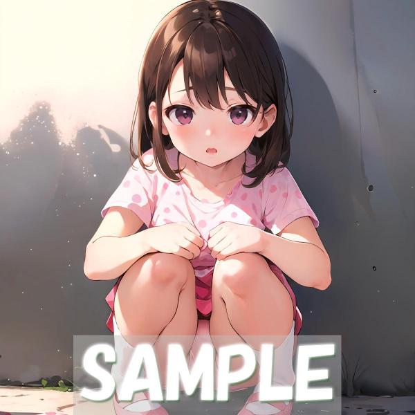 A4サイズ （高画質）ポスター オリジナル アニメ キャラ 同人 水着