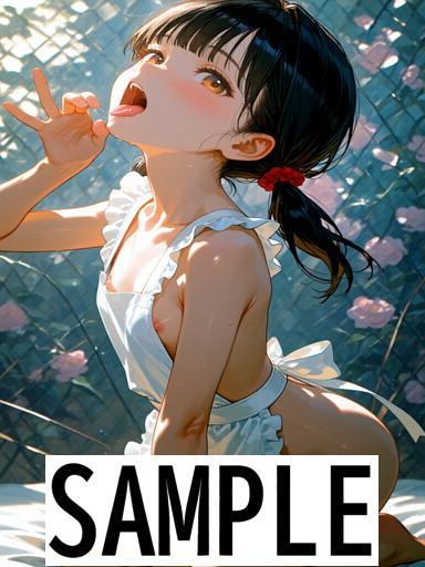 A4サイズ （高画質）ポスター オリジナル アニメ キャラ 同人 水着