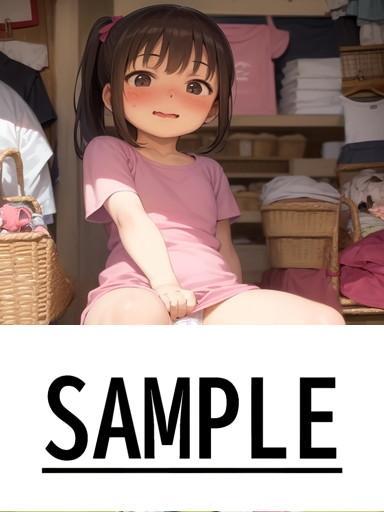 A4サイズ （高画質）ポスター オリジナル アニメ キャラ 同人 水着