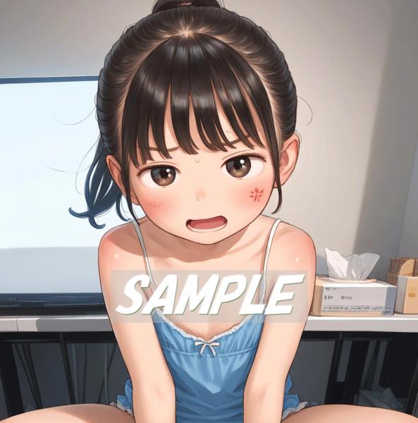 A4サイズ （高画質）ポスター オリジナル アニメ キャラ 同人 水着