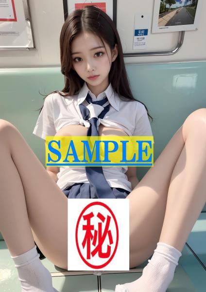 A4サイズ （高画質）ポスター オリジナル 美人 制服
