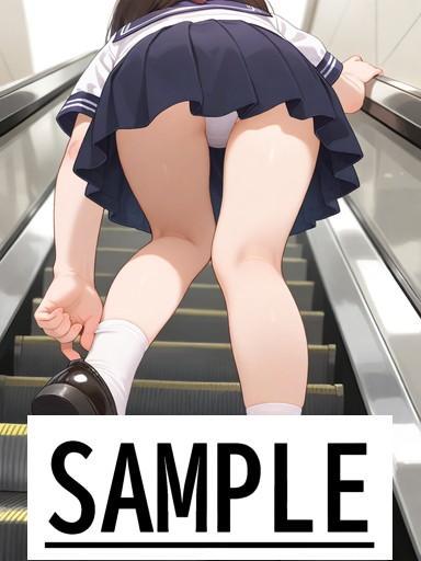 A4サイズ （高画質）ポスター オリジナル アニメ キャラ 同人 水着