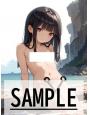 A4サイズ （高画質）ポスター オリジナル アニメ キャラ 同人 水着