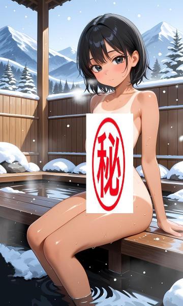 A4サイズ （高画質）ポスター オリジナル アニメ キャラ 同人 水着