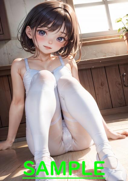 A4サイズ （高画質）ポスター オリジナル アニメ キャラ 同人 水着