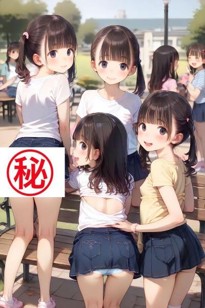 A4サイズ （高画質）ポスター オリジナル アニメ キャラ 同人 水着