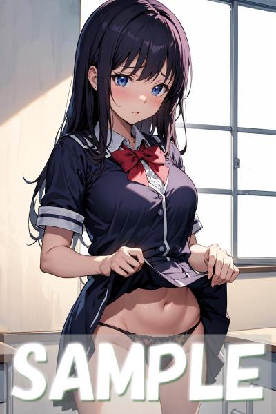 A4サイズ （高画質）ポスター オリジナル アニメ キャラ 同人 水着
