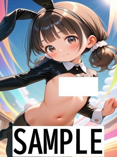 A4サイズ （高画質）ポスター オリジナル アニメ キャラ 同人 水着