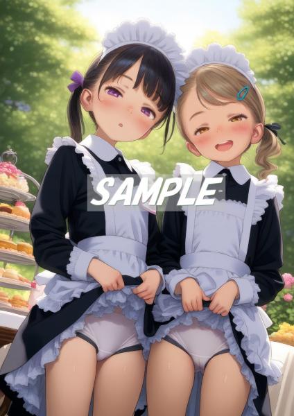 A4サイズ （高画質）ポスター オリジナル アニメ キャラ 同人 水着