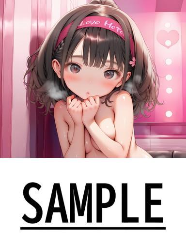 A4サイズ （高画質）ポスター オリジナル アニメ キャラ 同人 水着