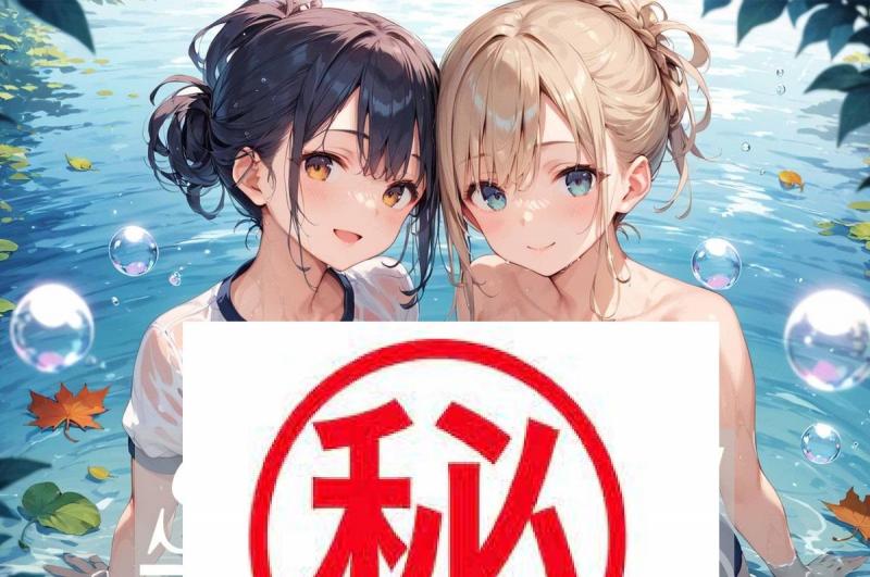 A4サイズ （高画質）ポスター オリジナル アニメ キャラ 同人 水着