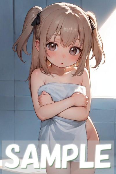 A4サイズ （高画質）ポスター オリジナル アニメ キャラ 同人 水着