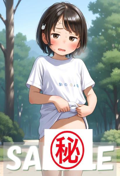 A4サイズ （高画質）ポスター オリジナル アニメ キャラ 同人 水着