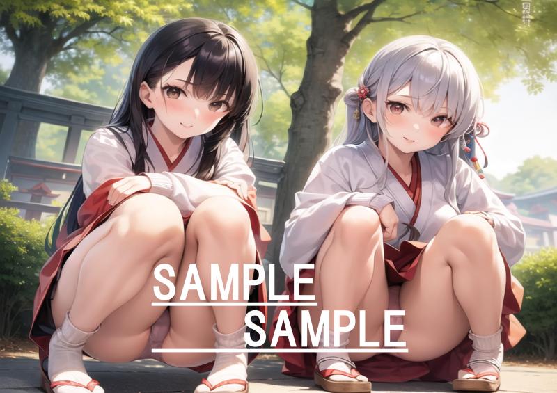 A4サイズ （高画質）ポスター オリジナル アニメ キャラ 同人 水着