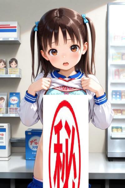 A4サイズ （高画質）ポスター オリジナル アニメ キャラ 同人 水着