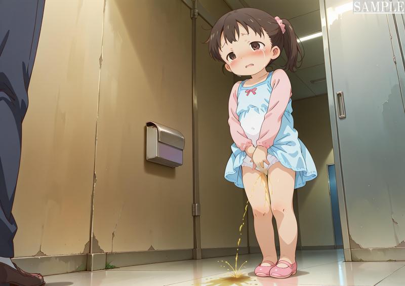 A4サイズ （高画質）ポスター オリジナル アニメ キャラ 同人 水着