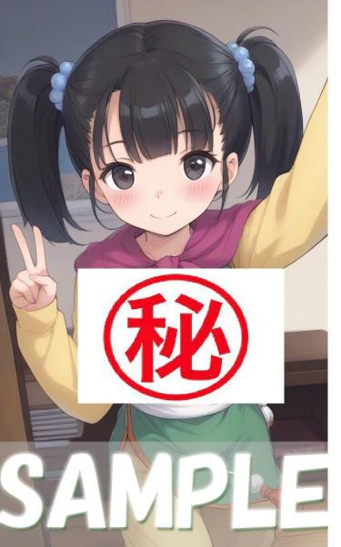 A4サイズ （高画質）ポスター オリジナル アニメ キャラ 同人 水着