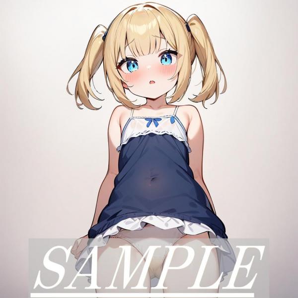 A4サイズ （高画質）ポスター オリジナル アニメ キャラ 同人 水着