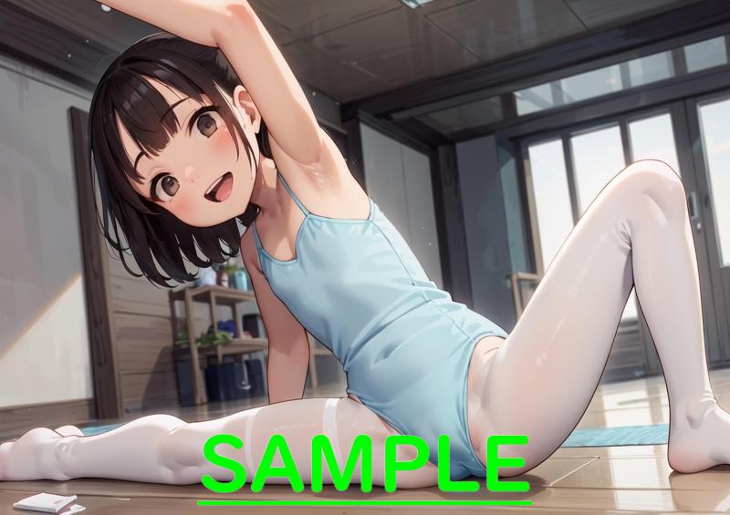 A4サイズ （高画質）ポスター オリジナル アニメ キャラ 同人 水着