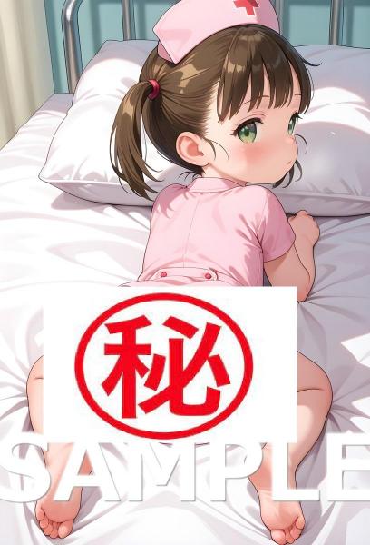 A4サイズ （高画質）ポスター オリジナル アニメ キャラ 同人 水着
