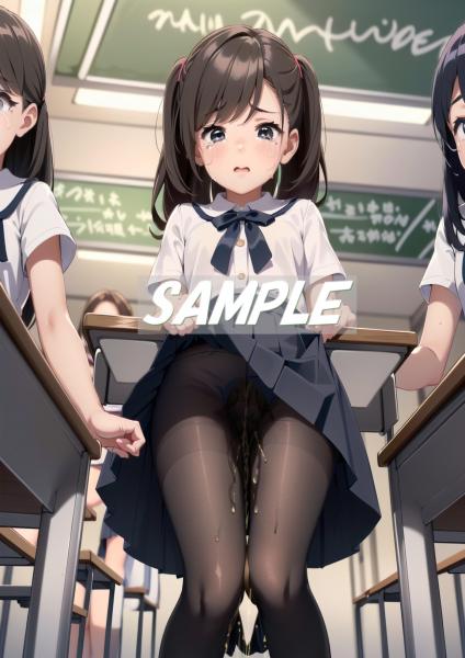 A4サイズ （高画質）ポスター オリジナル アニメ キャラ 同人 水着