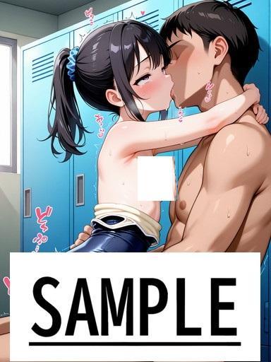 A4サイズ （高画質）ポスター オリジナル アニメ キャラ 同人 水着