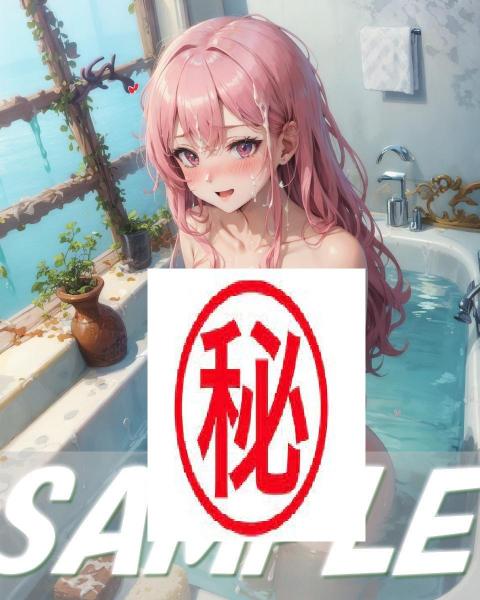 A4サイズ （高画質）ポスター オリジナル アニメ キャラ 同人 水着