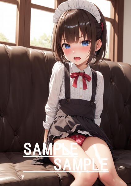 A4サイズ （高画質）ポスター オリジナル アニメ キャラ 同人 水着