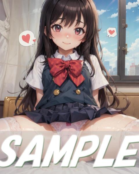 A4サイズ （高画質）ポスター オリジナル アニメ キャラ 同人 水着