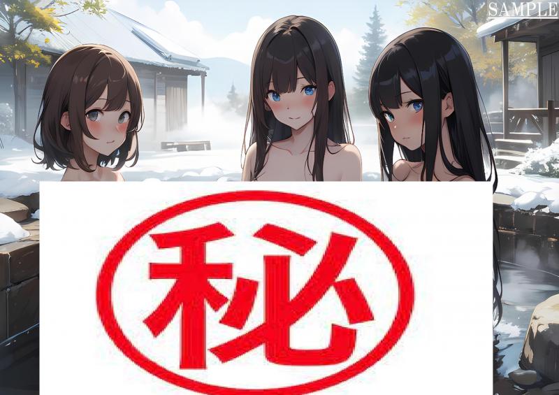 A4サイズ （高画質）ポスター オリジナル アニメ キャラ 同人 水着