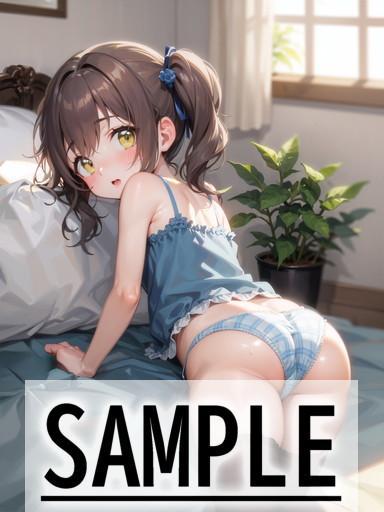 A4サイズ （高画質）ポスター オリジナル アニメ キャラ 同人 水着