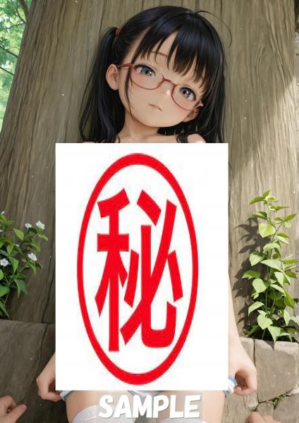 A4サイズ （高画質）ポスター オリジナル アニメ キャラ 同人 水着
