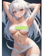 A4サイズ （高画質）ポスター オリジナル アニメ キャラ 同人 水着