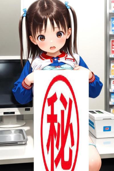 A4サイズ （高画質）ポスター オリジナル アニメ キャラ 同人 水着