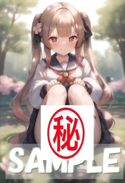 A4サイズ （高画質）ポスター オリジナル アニメ キャラ 同人 水着