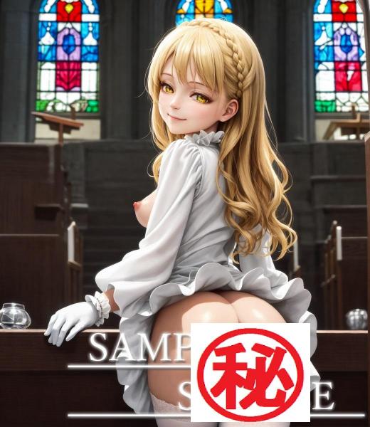 A4サイズ （高画質）ポスター オリジナル アニメ キャラ 同人 水着