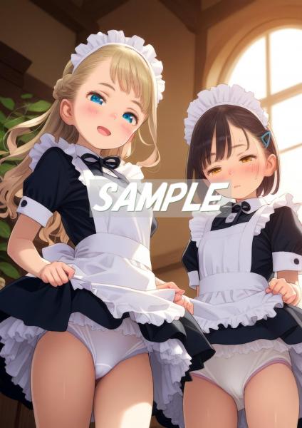 A4サイズ （高画質）ポスター オリジナル アニメ キャラ 同人 水着