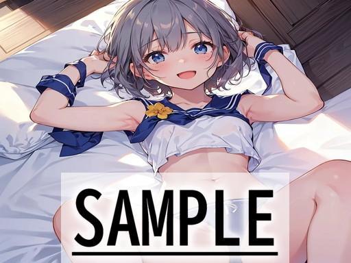 A4サイズ （高画質）ポスター オリジナル アニメ キャラ 同人 水着