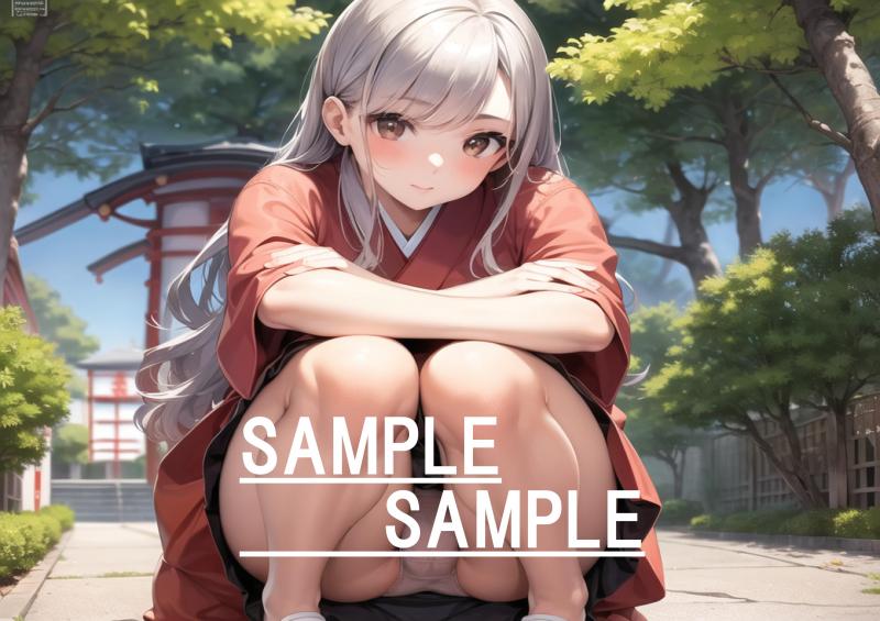 A4サイズ （高画質）ポスター オリジナル アニメ キャラ 同人 水着