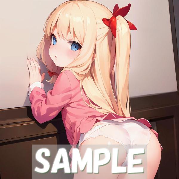 A4サイズ （高画質）ポスター オリジナル アニメ キャラ 同人 水着