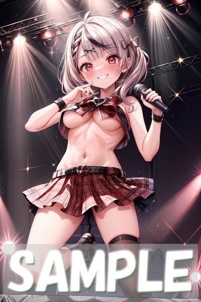 A4サイズ （高画質）ポスター オリジナル アニメ キャラ 同人 水着