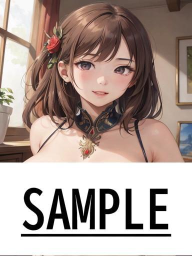 A4サイズ （高画質）ポスター オリジナル アニメ キャラ 同人 水着