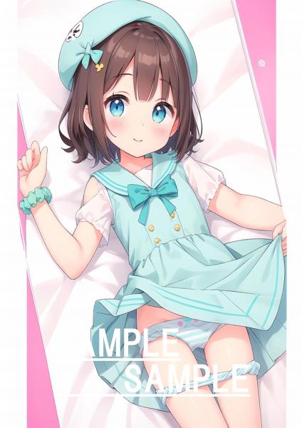 A4サイズ （高画質）ポスター オリジナル アニメ キャラ 同人 水着