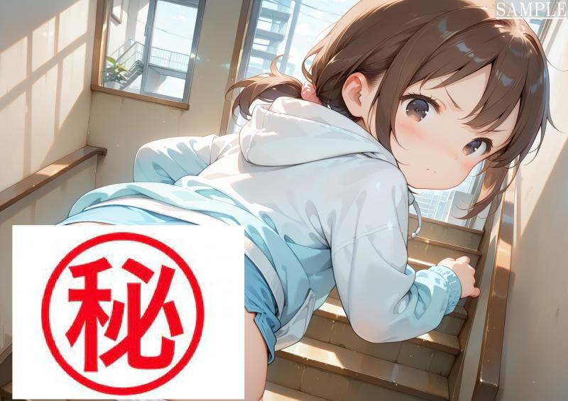 A4サイズ （高画質）ポスター オリジナル アニメ キャラ 同人 水着