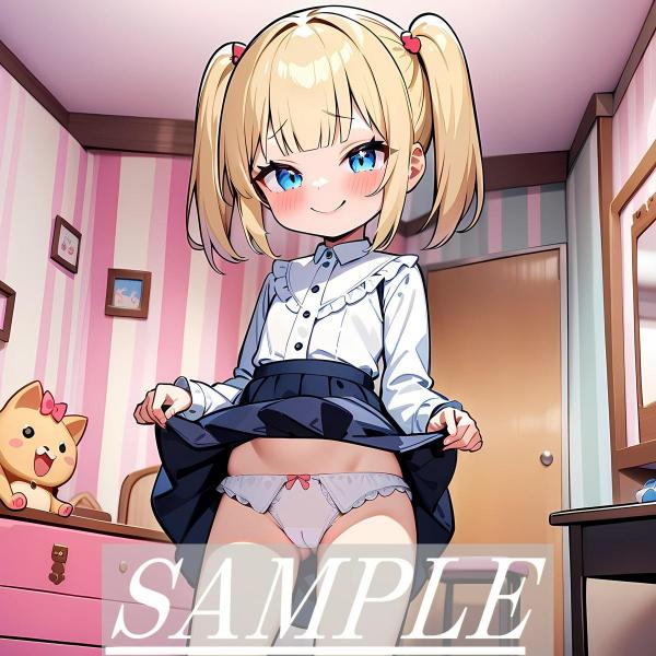 A4サイズ （高画質）ポスター オリジナル アニメ キャラ 同人 水着