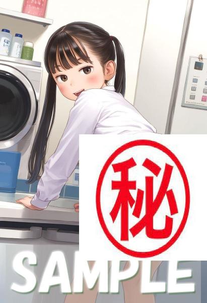 A4サイズ （高画質）ポスター オリジナル アニメ キャラ 同人 水着