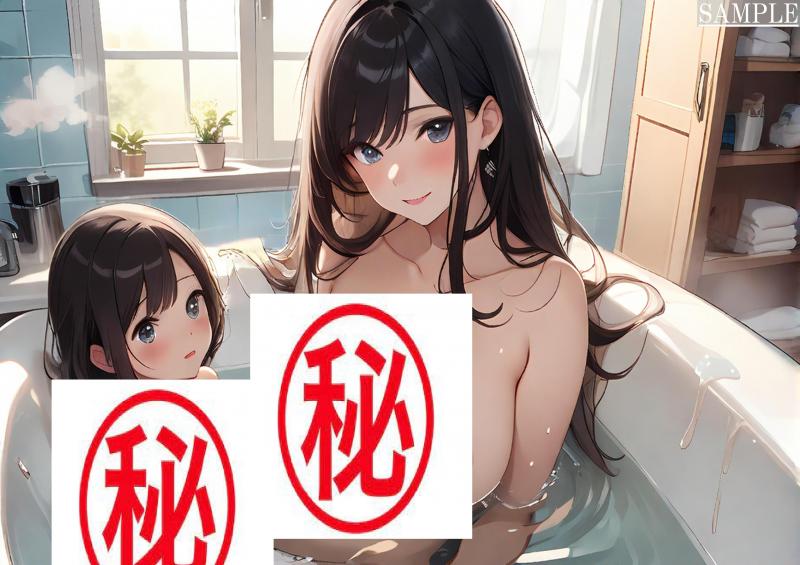 A4サイズ （高画質）ポスター オリジナル アニメ キャラ 同人 水着